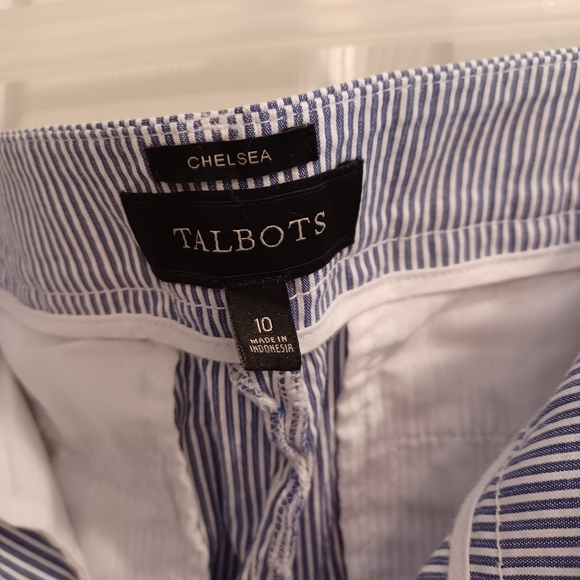 Talbots "Chelsea"  wonderful leg crop pants - Picture 3 of 7